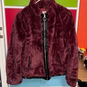 Burgundy Jacket (women size) (M)edium